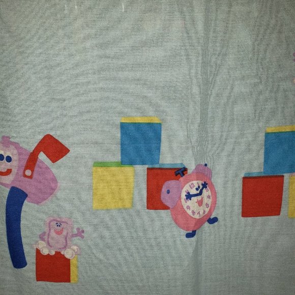 Blues Clues Toddler Flat Bed Sheet Novelty Child Kid Dan River Y2K Nostalgia - Picture 3 of 8